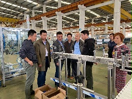Techgen machinery led the inspection